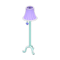 Cute Floor Lamp (Sky Blue) NH Icon.png