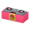 DJ's Turntable (Pink - Pop Logo) NH Icon.png
