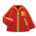 Dance-team jacket's Red variant