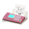 Fax Machine (Pink - Illustration) NH Icon.png