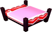 Lovely Bed (Pink and Black - Lovely Pink) NL Render.png