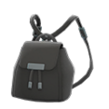Mini Pleather Bag (Black) NH Storage Icon.png