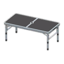 Outdoor Table (White - Black)