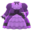 Ruffled Dress (Purple) NH Icon.png