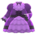 Ruffled dress's Purple variant