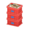 Stacked Fish Containers (Red - Logo) NH Icon.png