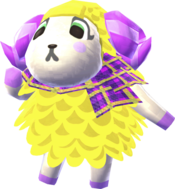 Artwork of Willow the Sheep