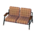 Brown seat's Beige checkered variant