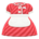 Diner uniform's Red variant