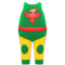 Wrestler Uniform (Green) NH Icon.png