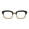 Squared Browline Glasses (Black) NH Icon.png