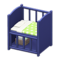 Baby Bed (Blue - Green) NH Icon.png