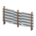 Corrugated Iron Fence 's White variant