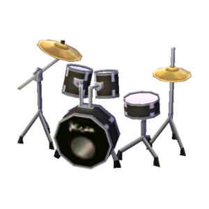 Drum Set (Black - Black with Logo) NL Model.png