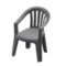Garden Chair (Black) NH Icon.png