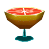 grapefruit table