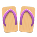 Kimono Sandals (Purple) NH Icon.png