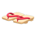 Kimono Sandals (Red) NH Storage Icon.png