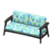 Nordic Sofa (Black - Raindrops) NH Icon.png