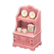 Ranch cupboard's Pink variant