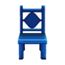 blue chair