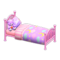Dreamy Bed (Pink) NH Icon.png