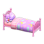 Dreamy Bed (Pink) NH Icon.png
