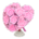Heart-shaped bouquet's Pink variant