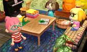 Example of Isabelle's Happy Home Designer house