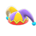 Jester's Cap (Purple & Yellow) NH Storage Icon.png