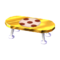 Polka-Dot Low Table (Gold Nugget - Cola Brown) NL Model.png