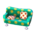 Polka-dot sofa's Melon float variant