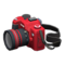 SLR Camera (Red) NH Icon.png