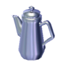 Silver teapot