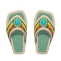 Beaded Sandals (Beige) NH Icon.png