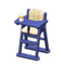 High Chair (Blue - Beige) NH Icon.png