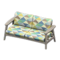 Nordic Sofa (Gray - Triangles) NH Icon.png