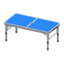 Outdoor Table (White - Blue)