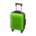 Rolling suitcase's Green variant