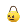 Spooky Treats Basket (Yellow) NH Icon.png