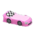 Throwback race-car bed's Pink variant