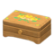 Wooden Music Box (Light Wood - Yellow Flowers) NH Icon.png