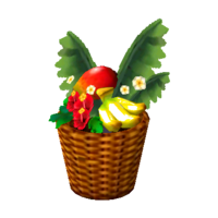 Banana flower basket