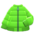 Down jacket's Lime variant