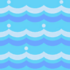 The Blue Waves pattern for the Horizontal Organizer.