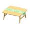 Nordic Table (Light Wood - Leaves) NH Icon.png