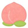 peach rug