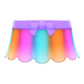 Petal Skirt (Rainbow) NH Icon.png