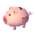 Piggy bank's Pink pig variant