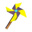 yellow pinwheel
